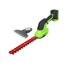 Cisaille - GREENWORKS TOOLS - 1600607 - 2 en 1 - Lame 20 cm - Batterie 24V
