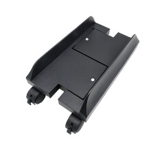 Adjustable CPU Stand with Wheels, Under Desk Computer Tower Stand, Locking Brake and SpaceSaving Design