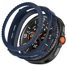 XiHAMA Compatible with Samsung Galaxy Watch 8 Classic 47mm Case – Anti-Scratch, Shockproof Bumper with Bezel Ring
