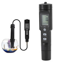 Dissolved Oxygen Meter Detachable Probe Digital Screen Display Dissolved Oxygen Sensor for Aquarium Experiment Research with Backlit