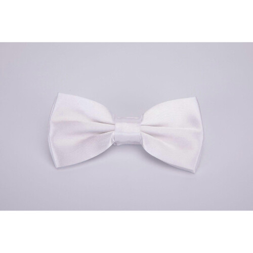 Solid Men's Bow Tie for Tuxedo or Suit1pcs,White