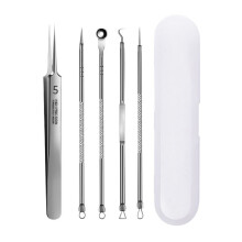 Stainless Steel Blackhead Clip for Face Pore Cleaning