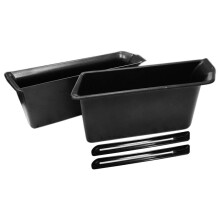For  Jimny JB64 JB74W 2019 2020 2021 2022 Accessories Front Door Side Storage Box Handle Pocket, 2PCS Black