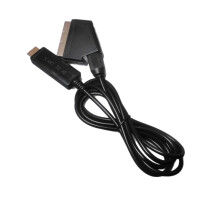 SCART to HDMI Converter Cable 1.8m, Simple Signal Conversion, Durable PVC, Stable Connection for TV