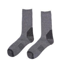 Wool Socks for Men Thermal Moisture-Wicking Dark Gray One