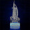 Lamp 3d| Infant | Multicolored with Remote Control | Building | 329 1