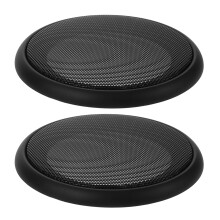 Car Audio Grille Mesh Cover for Speakers and Subwoofer 2 Pcs