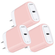 USB-C Wall Charger Block, 3PCS PD 20W Fast Charging Adapter Compatible with Android