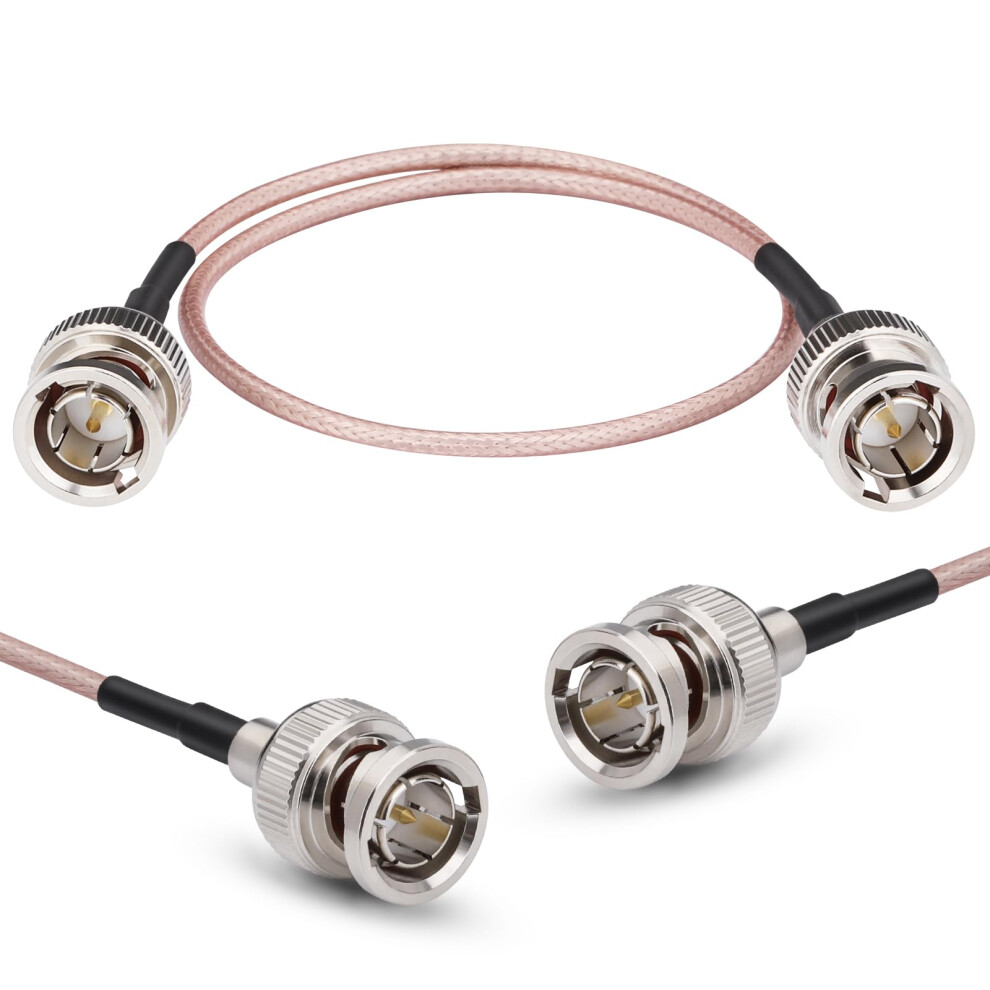 3G Hd Sdi Video Cable 12 Inch Rg179 75 Ohm Bnc Coaxial Cable For Camera Monitor With Stable Transmission 9092120175653