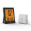Wireless Thermometer Electronic Digital Thermometer Thermohygrometer,Black 1