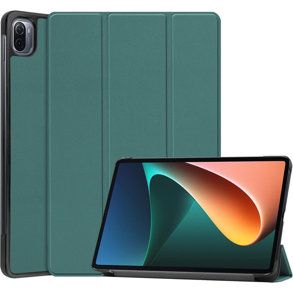 Slim Tri-Fold Smart Case Compatible With Xiaomi Mi Pad 5/5 Pro 11" 5G (2021) Â Hard Shell Folio With Auto Sleep/Wake & Multi-Angle Stand 9028731182254
