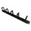 1U 19 Inch Rack Cabinets Cable Management Network Organizer Network Brush Panel Five Ring Detachable Wire Manager Frame 1