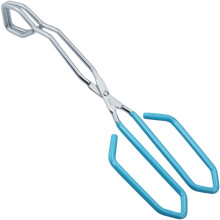 Kitchen Scissor Tongs 11-inch with Comfort-Grip Handle Heavy Duty Stainless Steel Scissor Cooking Tongs