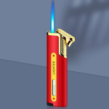 Butane Torch Lighter, Portable Lighters, Unique for Men - BBQ Kitchen Outdoor Mini Lighter