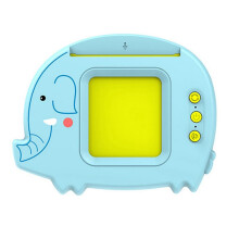Flash Cards English German French Children's Educational Audio Elephant Early Education Card Inserter