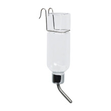 Automatisk hængende vanddispenser til kæledyr, 180 ml/350 ml, rengøringsvenlig skål i rustfrit stål til hunde og katte, kompatibel med udendørs