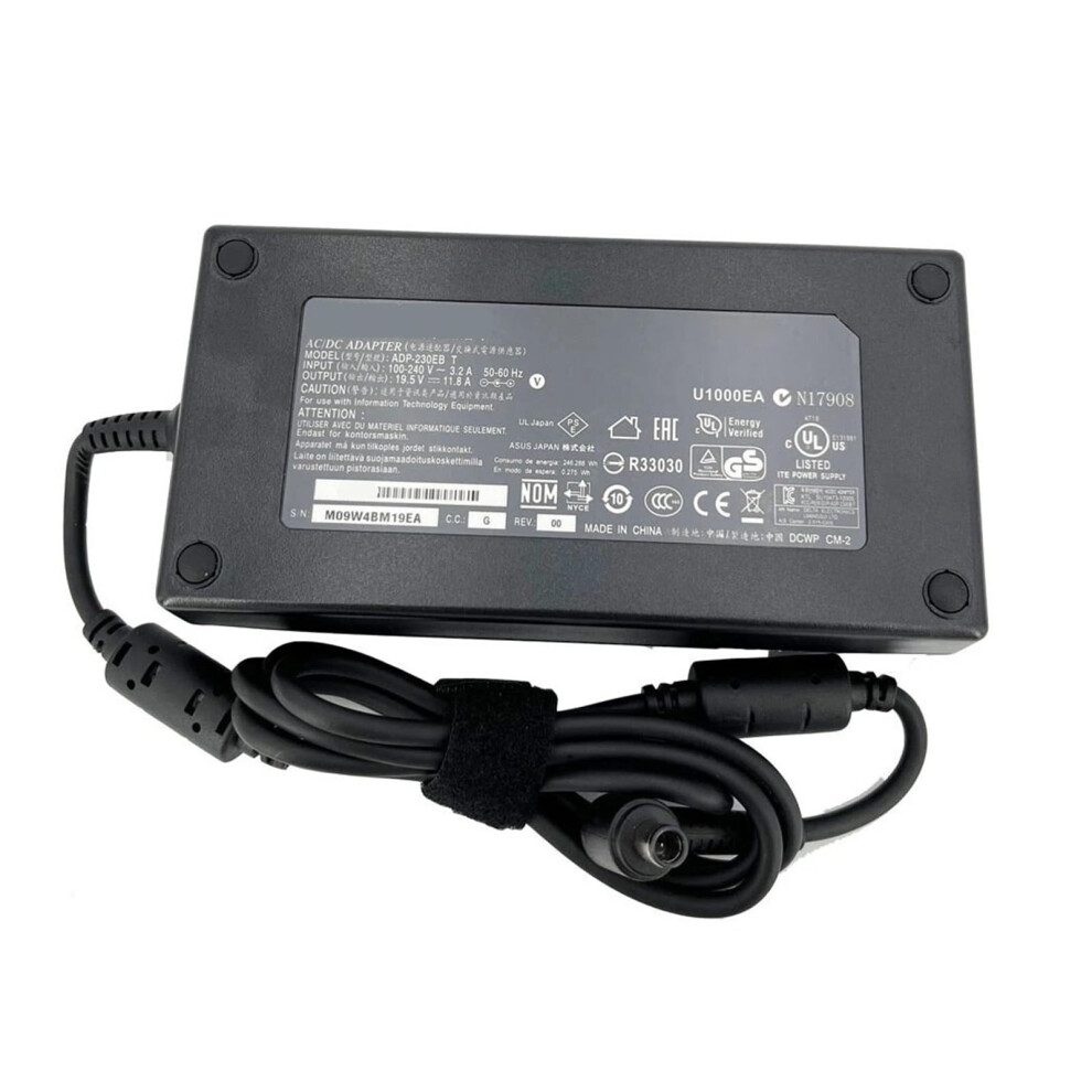 230W Laptop Charger 19.5V 11.8A Ac Adapter With Stable Power Delivery For Dell Hp Lenovo 9092120174847