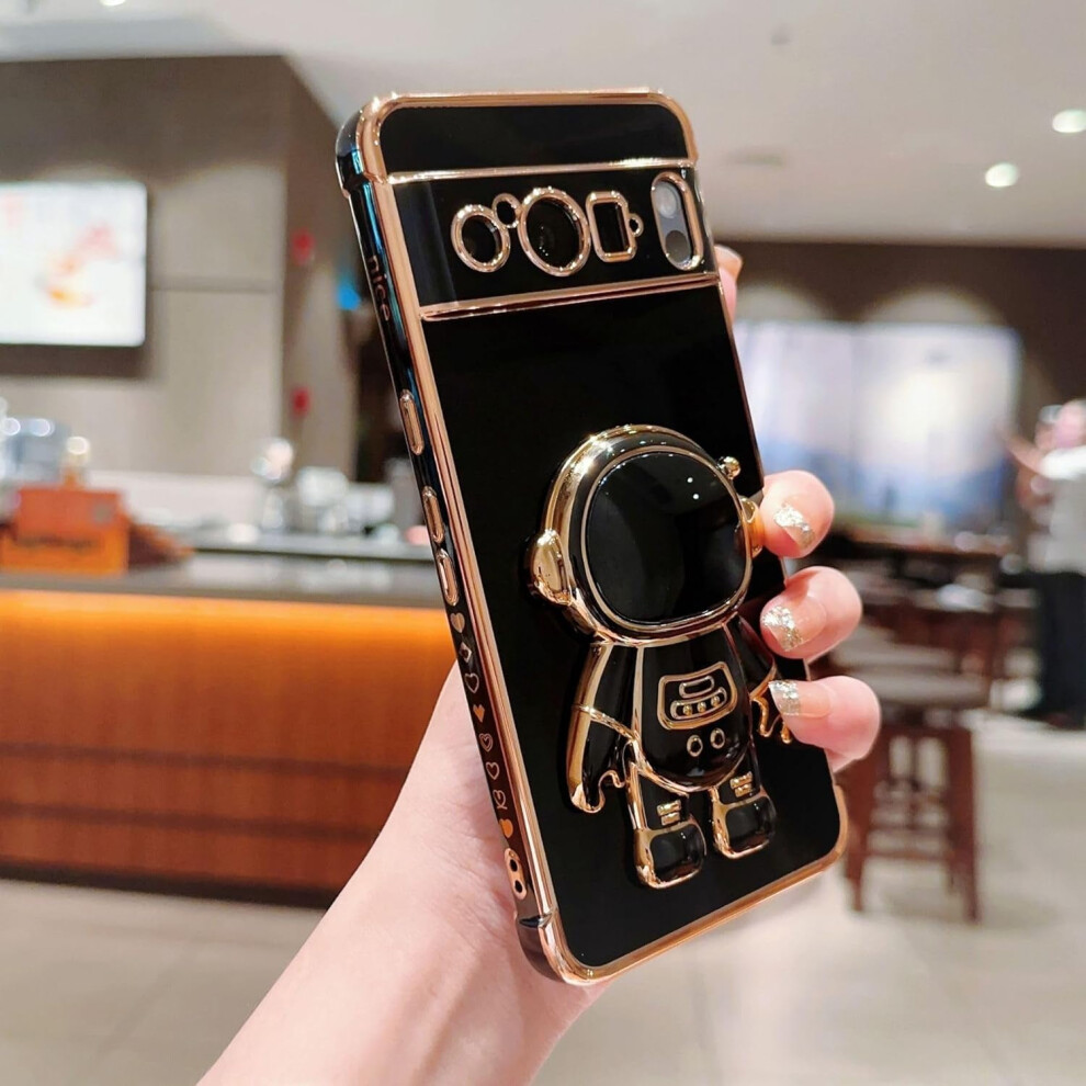 Fun 6D Astronaut Case For Google Pixel 8A Â Soft Tpu Shockproof Bumper With Hidden Kickstand, Compatible With Google Pixel 8A 5G 9479868124011