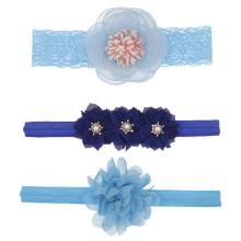 Blumenhaarband für Babys und Mädchen, Prinzessinnen-Haaraccessoire mit handgefertigten Blumen und Spitzendetails, ideal für besondere Anlässe und