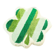 Seat Blanket Carpet Shape Green Throw Blanket 1 pc