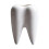 Ceramic Toothbrush Stand with Pen Holder White 1