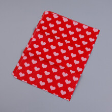 20 Sheets Valentine Heart Tissue Paper Foil Red Love Heart Gift Wrapping Paper For DIY Art Craft Wedding Anniversary Party Decor, 13 X 19.7 Inch