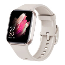Fitness-tracker smartwatch met ingebouwde Alexa en Bluetooth-bellen, IP68 waterdicht, gezondheidsmonitoring, 25 sportmodi, voor Android en iOS,