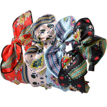 Fascino a pois, per valorizzare il tuo stile, cerchietti per capelli alla moda con fiocco annodato a pois per donna, cerchi elastici in plastica e