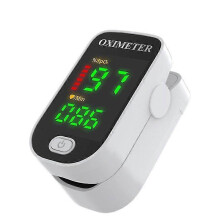 (white) Lebanghui Digital Oximeter Fingertip Heart Rate Monitor