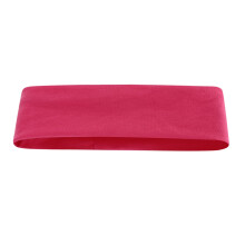 Xinwanna Women Men Headband High Elastic Solid Color Wide Hair Band Breathable Elastic Hair Tie Sports Yoga Fitness Headgear (Rose Red)