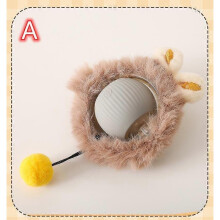 (A, gray) Chewy Viral Rolling Ball, Viral Rolling Ball, Chewie Doggie Ball