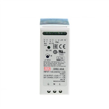 DRC40A DIN Rail UPS Power Supply 40W Single Output with Smart Battery Charging and Seamless Backup