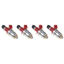 4 Pz Iniettori di Carburante per Auto per 16600-86G00 per Pickup D21 2.4L 1990-1995 JS21-1/ FJ564/ FJ342