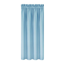 Scandinavian Light Blue Blackout Curtains with Thermal Insulation, 96x160cm, Light-Blocking Window Treatment