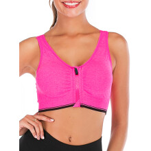 FANNYC1Pack Slaapbeha's voor dames, comfortabele naadloze draadloze elastische sportbeha, yogabeha's, met uitneembare pads