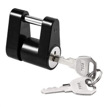 1/4 Inch Trailer Hitch Coupler Lock with 2 Keys