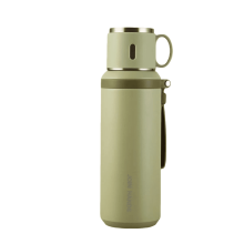 316 Stainless Steel Fitness Sports Vacuum Bottle with handle, Large Capacity Macaron Thermal Mug/14/20/27/37oz