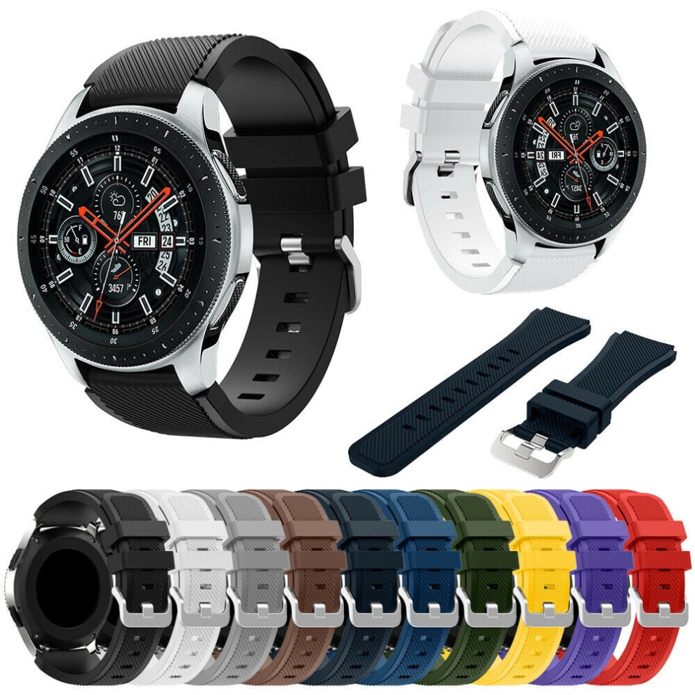 Compatible With Samsung Galaxy Watch 46Mm Â Soft Silicone Sport Band Replacement 9028731246017