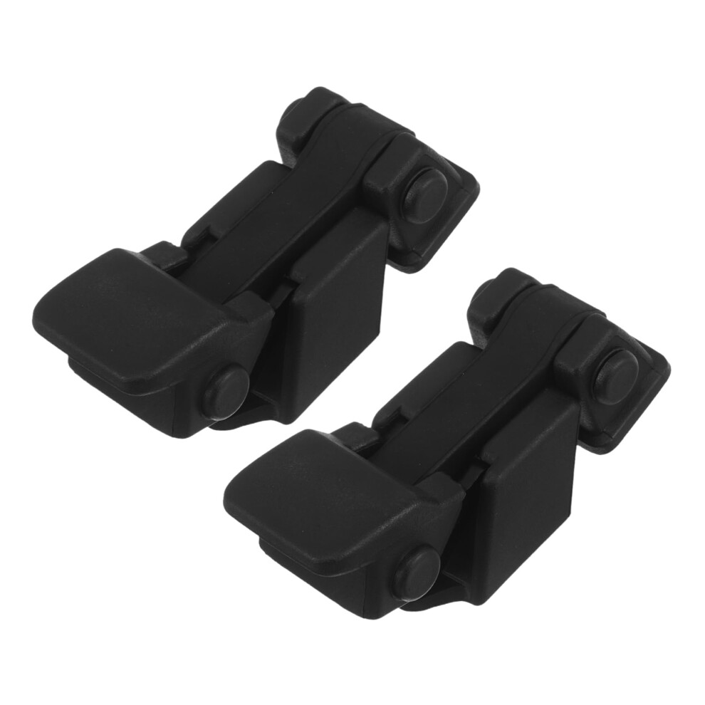 Universal Hood Latch Kit With Secure Locking Pins, Durable Fixed Hook Design For Racing Cars 9771547551270