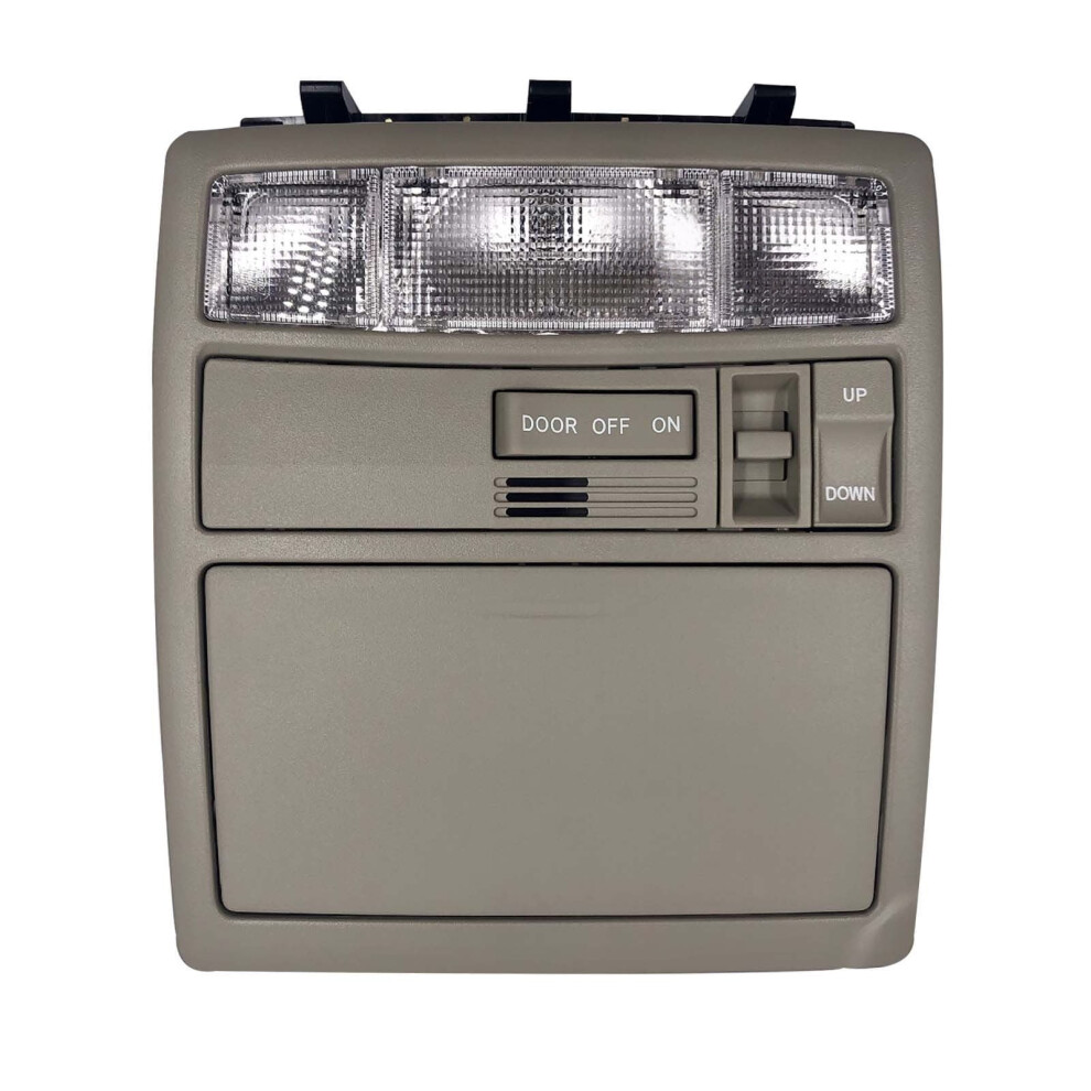 Overhead Console For Toyota Camry 2007Â2011 & Land Cruiser, Compatible With Oem 63650-33221E0, Beige 9028731243986