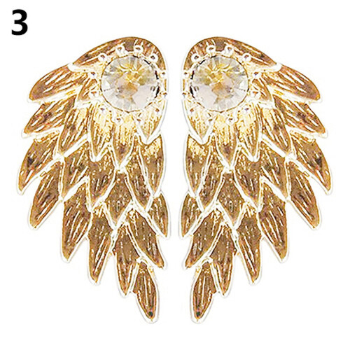 Cluaise Graí Rhinestone Sciathán Aingeal do Mhná