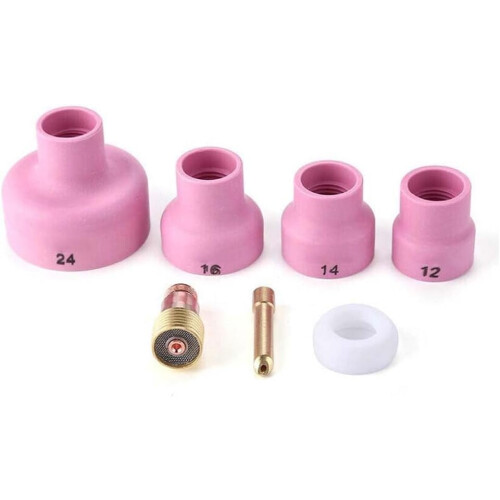 TIG Welding Accessory Set of 7 Compatible with For WP920 Torch, Lightweight & Practical