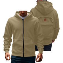 Multifunktionaler Herren-Hoodie – wandelbares Rucksack-Design, vielseitiger Partner-Mantel mit Taschen (S-XXXL)
