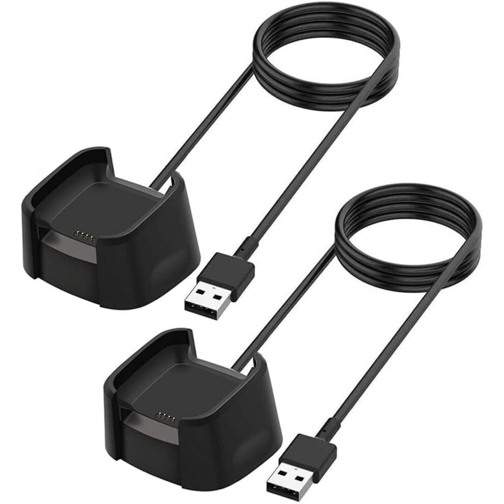 Charger Compatible With Fitbit Versa 1/Versa Lite/Versa Se Â Replacement Dock Cable (2 Pack, 3.3Ft/1M) 9028731247939