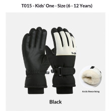Kids Ski Gloves Thermal Waterproof Cold Weather Outdoor Use
