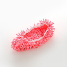 Chinelo para limpeza de pisos – Fibra macia, limpeza com as mãos livres, sem precisar se curvar, design elástico multicolorido, compatível com