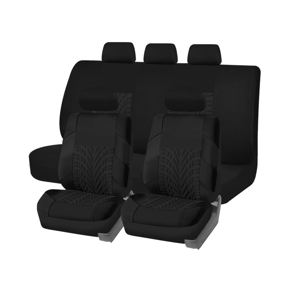 Breathable Allseason Car Seat Covers For Volkswagen Atlas 7Seater 20182025, Thick Cushion Support 9092120175707