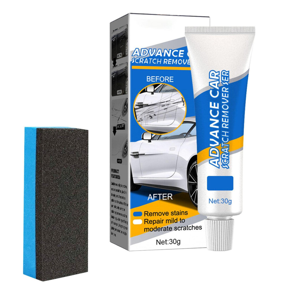 Car Scratch Kit With Gloss Restore Formula, Paint Safe Compound For Quick Diy Polishing And Longlasting Shine 9771547553342