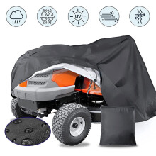 Waterproof Lawn Mower Cover Heavy Duty Black