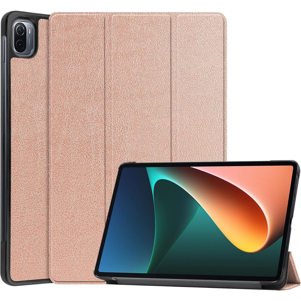 Slim Tri-Fold Smart Case Compatible With Xiaomi Mi Pad 5/5 Pro 11" 5G (2021) Â Hard Shell Folio With Auto Sleep/Wake & Multi-Angle Stand 9028731183060